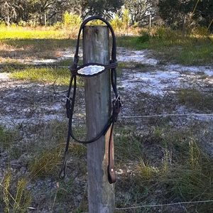 Billy Royal Western Bridle w/Sterling Silver